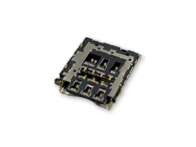 Nano SIM DIP type with eject tray H:1.50mm