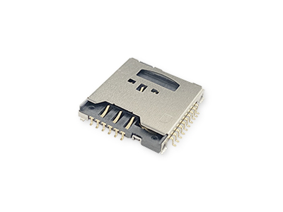 SIM no push+Micro SD push 2 in 1 H:2.80mm