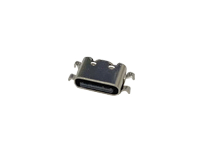 USB C-TYPE母座单排16pin沉板0.8mm双外壳