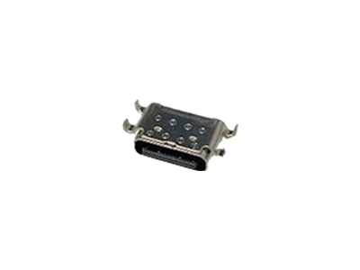 USB TYPE-C母座单排16pin沉板0.8mm双外壳